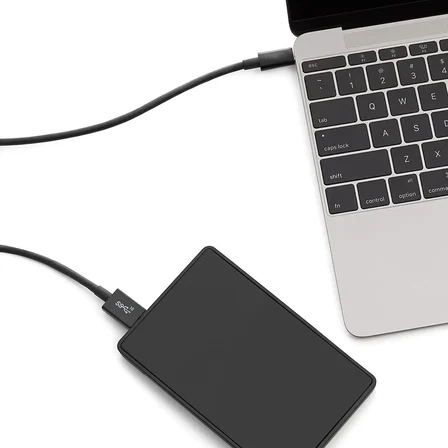20103 Type-C To Micro B 3.1 HDD Harici Harddisk Kablosu Çevirici Dönüştürücü Şarj Cihazı Aktarıcı Kablo