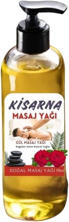 Erkek Masaj Yağları Seti 150 ml Çilek kokulu Ve 150 Ml Gül Aromalı