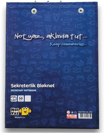 SEKRETERLİK BLOKNOT (MAVİ)