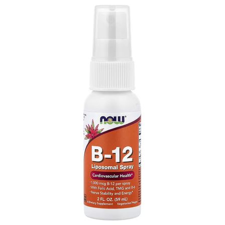 Liposomal Spray B-12 1000 mcg + Folic Acid + TMG 59 mL.