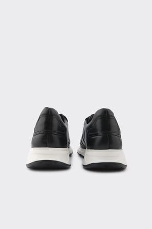 Hakiki Deri Bağcıklı Erkek Sneaker