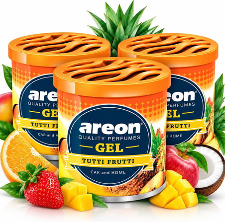Areon Gel Can Tutti Frutti Araç Bardaklık Kokusu