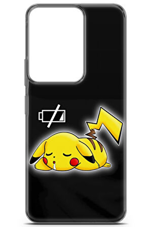 Vivo Y17S uyumlu Pokemon 16 TPU Silikon Pilim Bitti
