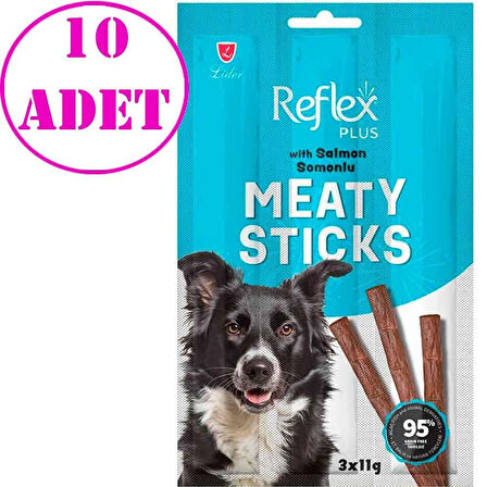 Reflex Somonlu Köpek Ödül Çubuğu 3x11 Gr 10 AD
