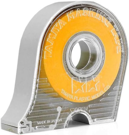 TAM87032 300087032 - Maskeleme Bandı, Rulo ile, 18 mm x 18 m, Sarı