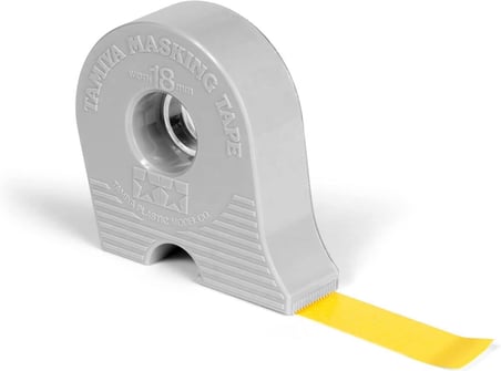 TAM87032 300087032 - Maskeleme Bandı, Rulo ile, 18 mm x 18 m, Sarı