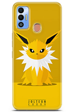 Tecno Spark 7T uyumlu Pokemon 35 HD Baskı Jolteon Pokemon