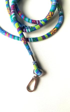Kedi Köpek Gezdirme İpi/Zinciri - Tasma Halatı/Kayışı - Leash- 150 Cm. Renk:Mavi
