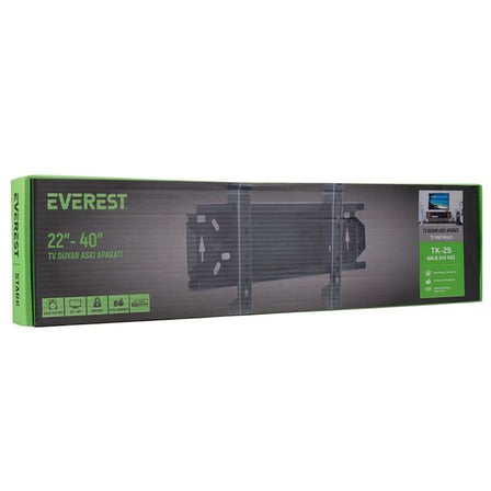 Everest TK-25 Stark Televizyon Askı Aparatı 22"-40" 40 kg