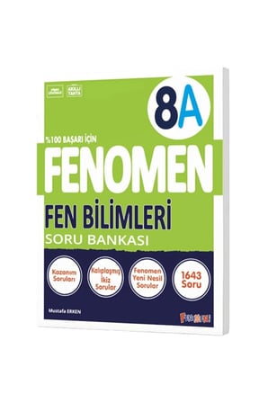 Fenomen 8 Fen Bilimleri A Soru Bankası
