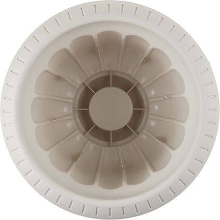 Nergis Saksı 34 * 30 cm 9.8 Litre Dış Mekan Saksı Beyaz