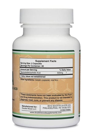 Tudca 60 Capsules 500mg Per Serving. Usa Version. Tr Tek Yetkili Satıcısından. 3541