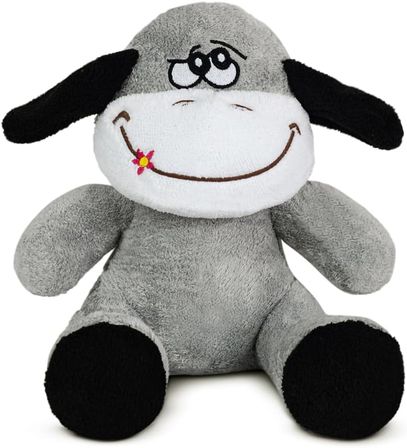 Ofis Hediyesi Tavşan 20-25 cm Figürlü Pelüş Ayıcık, 20 cm Teddy Bear,Sevgiliye Hediye,Ayı Teddy,Peluş Ayıcık,Plush Toys, (eşek)