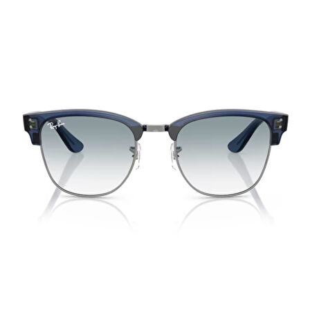 Ray-Ban RB 0504S 670879 54 Clubmaster Reverse Unisex Kare Şeffaf Lacivert Kemik Güneş Gözlüğü
