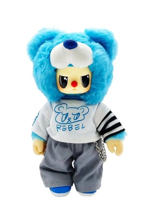 MINISO Rebel Bear Pozlanabilir Figür Cadde Serisi Sürpriz Figür Şehir Temalı Blind Box Koleksiyonu