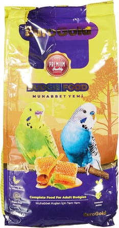 EuroGold Ballı ve Meyveli Muhabbet Kuşu Yemi, 1 Kg