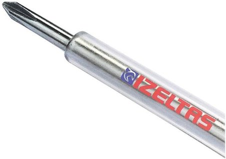 İzeltaş Yıldız Kontrol Kalemi, Şeffaf, 135 mm
