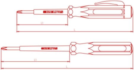 İzeltaş Yıldız Kontrol Kalemi, Şeffaf, 135 mm