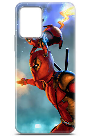 Vivo Y33T uyumlu Manga 24 Koruyucu Kılıf Deadpool ve Pikachu