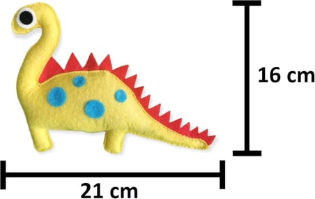 Dino Dino 24 Cm Catnip + Kedi Zili