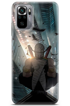 Xiaomi Redmi Note 10s uyumlu Anime 16 Telefon Kılıfı Demon Slayer Tengen