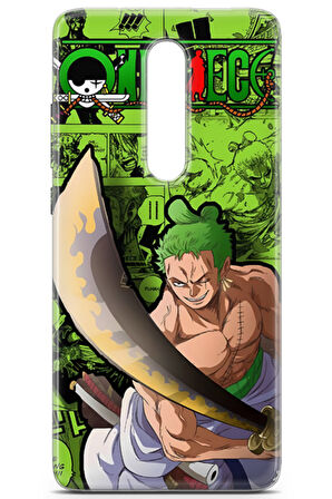 Xiaomi Mi 9t Pro uyumlu Anime 10 Premium UV One Piece Zoro