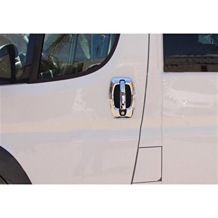 WOC Chrome Citroen Jumper Krom Kapı Kolu 2006 Sonrası 4 Kapı 8 Parça Paslanmaz Çelik
