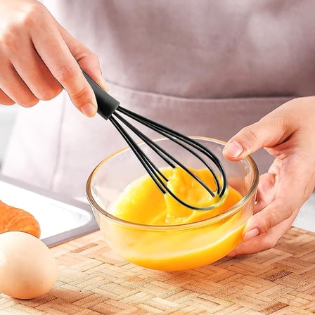 Büyük Boy Silikon Çırma Teli,Silikon Çırpıcı,Yumurta,Ayran Ve Pasta İçin Çırpma Teli (2)