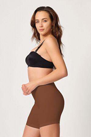 KAHVE MI Emay 3003 Soft Paçalı Boxer