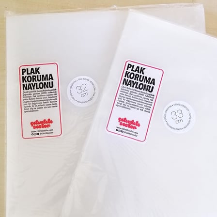 LP (12") Plak Koruma Naylonu 33x33 cm (25 Adet)