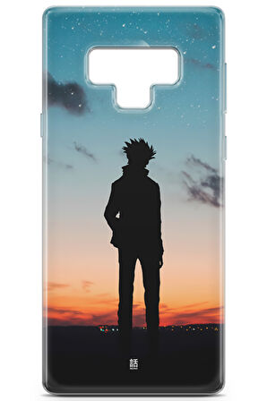 Samsung Galaxy Note 9 uyumlu Manga 7 TPU Silikon Gojo Satoru Jujutsu Kaisen