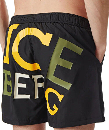 Iceberg ICE3MBM08 Palms Şort Black