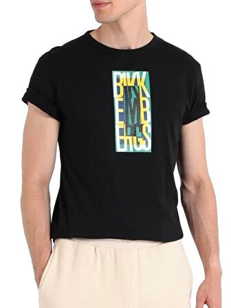 Bikkembergs BKK2MTS04 Oredbkk T-Shirt Black