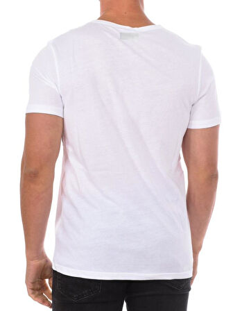 Bikkembergs BKK2MTS04 Half Logo T-Shirt White