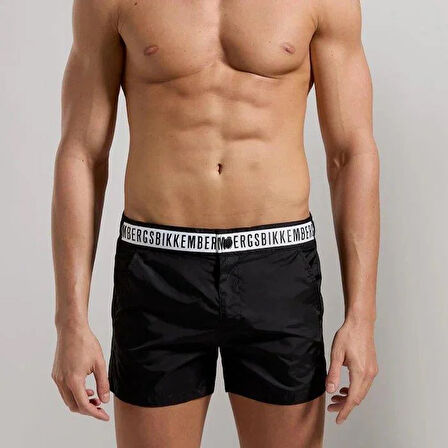 Bikkembergs BKK2MBS01 Şort Black