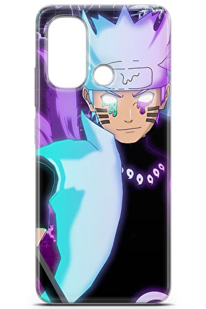 Xiaomi Redmi 12c uyumlu Anime 17 HD Baskı Naruto Uzumaki