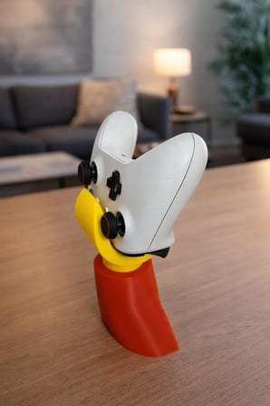 3Gen3D El Figürlü Gamepad Standı - Ps5 Ve Xbox Uyumlu Dekoratif Oyun Kolu Ve Kumanda Tutucu