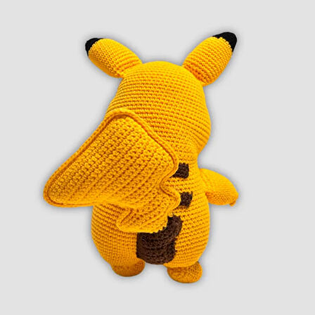 Uretti - Hayriye 3480 El Yapımı Pokemon Pikachu 25Cm