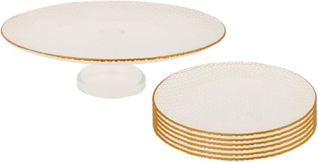 Tuana 7 Parça Kek/Pasta/Tatlı Seti