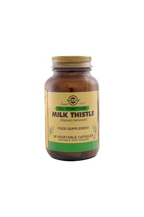 Milk Thistle 50 Kapsül