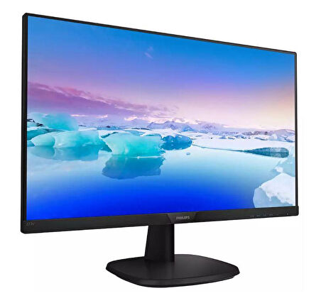 27 PHILIPS 273V7QDSB/01 IPS 4MS 75MHZ 1XVGA 1XHDMI 1XDVI FHD 1920X1080 FLICKER-FREE DÜŞÜK MAVİ IŞIK 