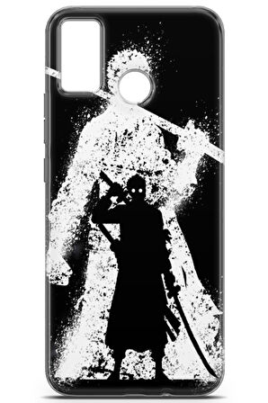 Tecno Spark 6 GO uyumlu Manga 5 Şeffaf Zoro One Piece