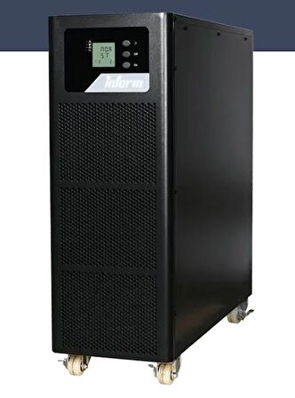 INFORM STARK 10KVA 3F/3F LCD ONLINE UPS (TRIFAZE) KESİNTİSİZ GÜÇ KAYNAĞI 6/14DK (16X9AH)