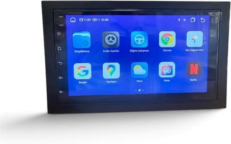 Navigold DSX-1080S 4GB RAM 64GB Hafıza Android Universal Double Oto Teyp (Apple CarPlay &amp; Android Auto Destekli)