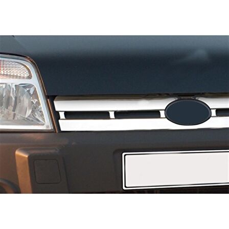 WOC Chrome Ford Connect Krom Ön Panjur 2006-2009 1 Parça Paslanmaz Çelik