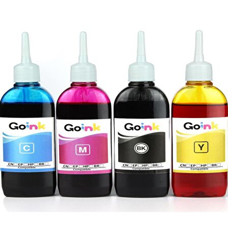 HP Yazıcılar için uyumlu 4x100 ml Mürekkep Seti 3000 Sayfa Baskı