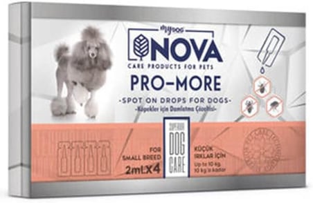 Mydog Nova küçük ırk köpek ense damlası (2ml*4 adet) 10kg'a kadar