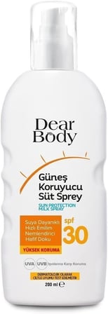 Güneş Koruyucu Süt Sprey Spf30 200 Ml