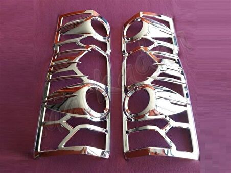 WOC Chrome VW Crafter Krom Stop Çerçevesi 2006-2017 2 Parça ABS Krom