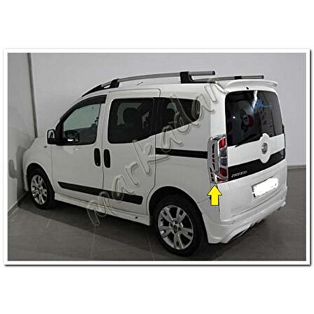 WOC Chrome Fiat Fiorino Krom Stop Çerçevesi 2008 Sonrası 2 Parça Abs Krom